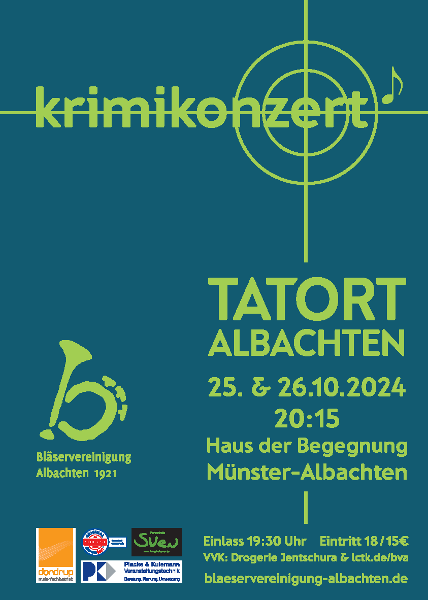 Krimi-Konzert 2024 – Plakat