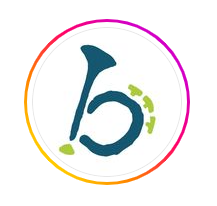 BVA-Logo in einem Kreis in Instagram-Farben